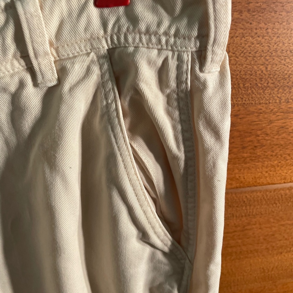Everlane womens  Relaxed Chino High Waisted Tapered Pants 100% Tencel - Picture 2 of 11